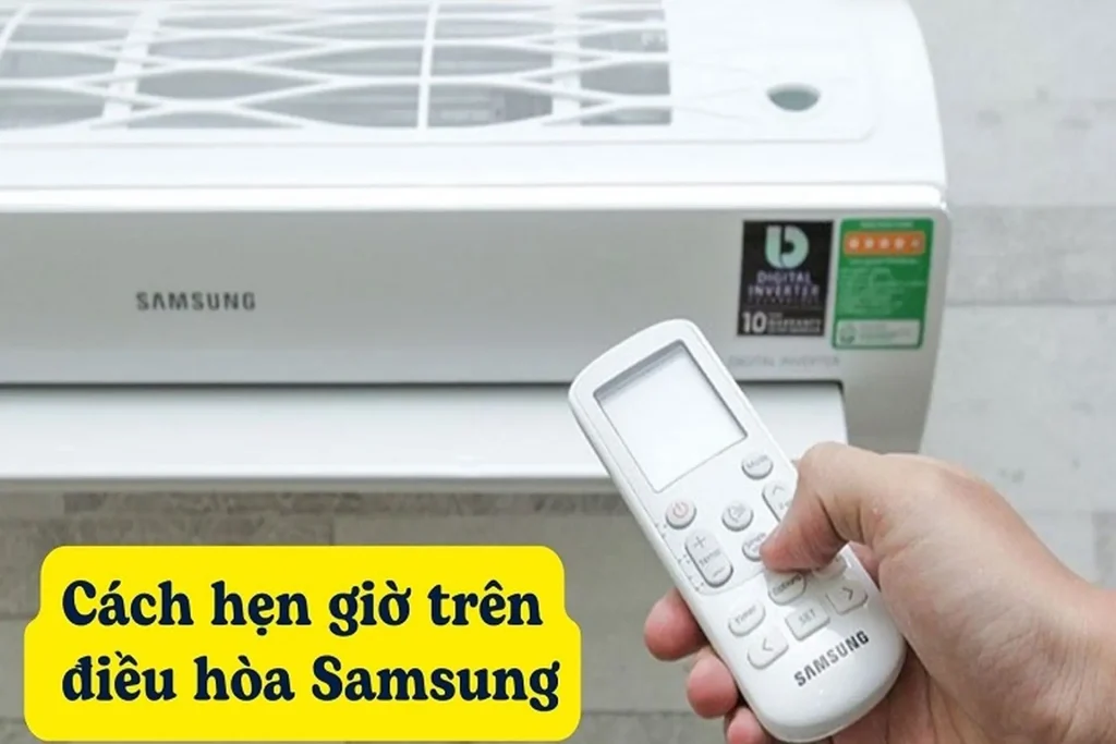cach hen gio may lanh samsung