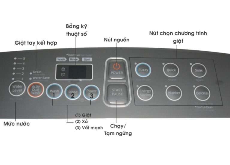 cach su dung may giat samsung